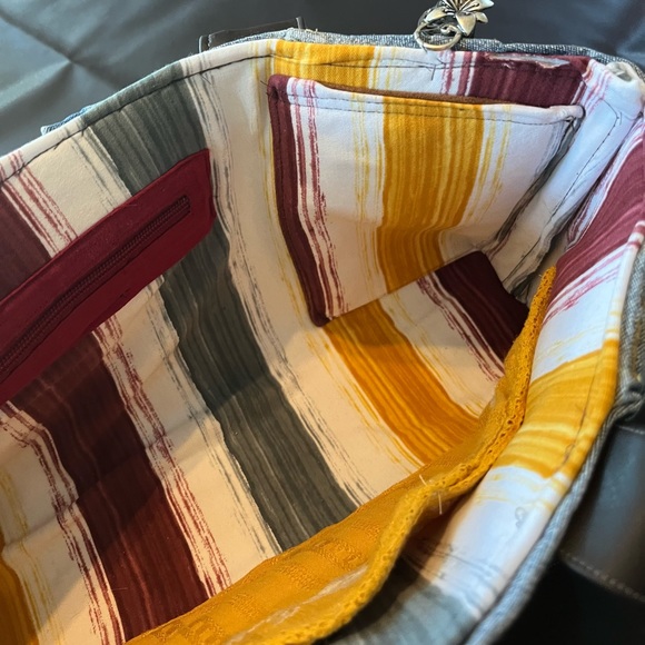 Handmade bluejean purse - Picture 5 of 7